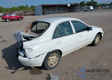 1999 Mercury Tracer Ls from USA, damaged, VIN 1MEFM13P3XW610798